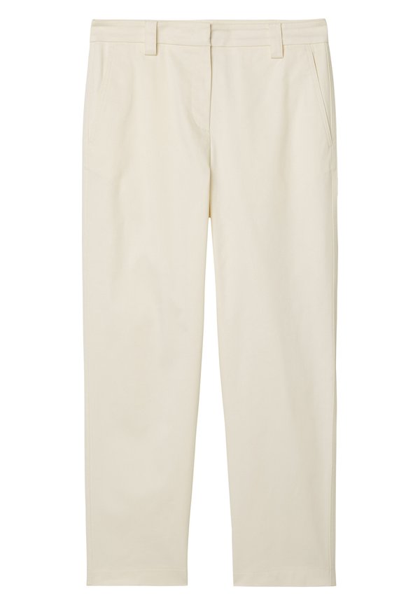 MODERN STYLE TAPERED LEG HIGH RISE WELT POCKET - Chinos - chalky sand4