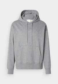 PREMIUM EMBLEM HOODIE - Luvtröja - medium grey heather