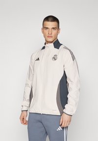 adidas Performance REAL MADRID EU PRESENTATION JACKET - Squadra - putty mauve/dark grey/charcoal