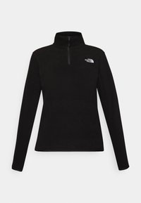 The North Face W GLACIER FLEECE 1/4 ZIP JACKET - Fleece jumper - black
