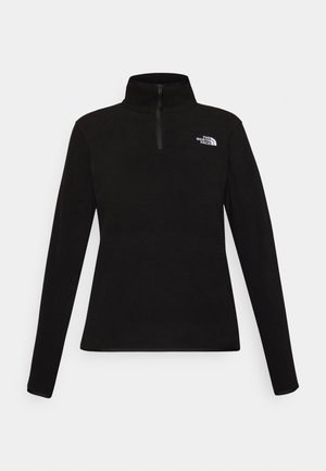 The North Face GLACIER 1/4 ZIP JACKET - Fleecegenser - black