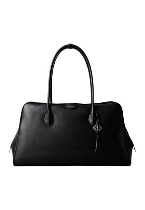 Calvin Klein MULTI COMPARTMENT LARGE WORK - Handbag - black