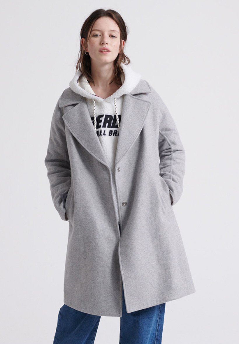 Superdry Classic coat - light gray 