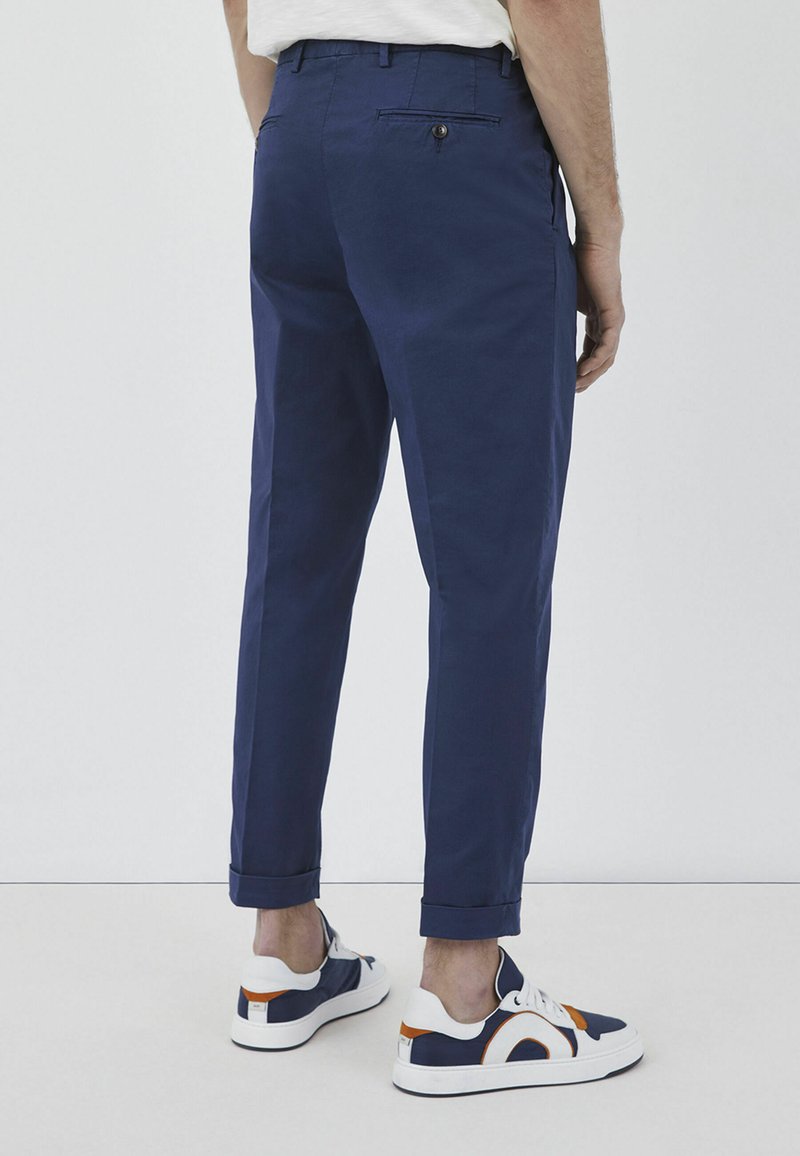 Herren Chinos | LIU JO SLIM Chino navy blue/dark-blue denim - WN84691 Herren Chinos | LIU JO SLIM Chino navy blue/dark-blue denim - WN84691