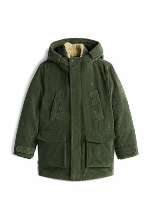 CORDUROY PARKA - Klassisk frakke - pewter green