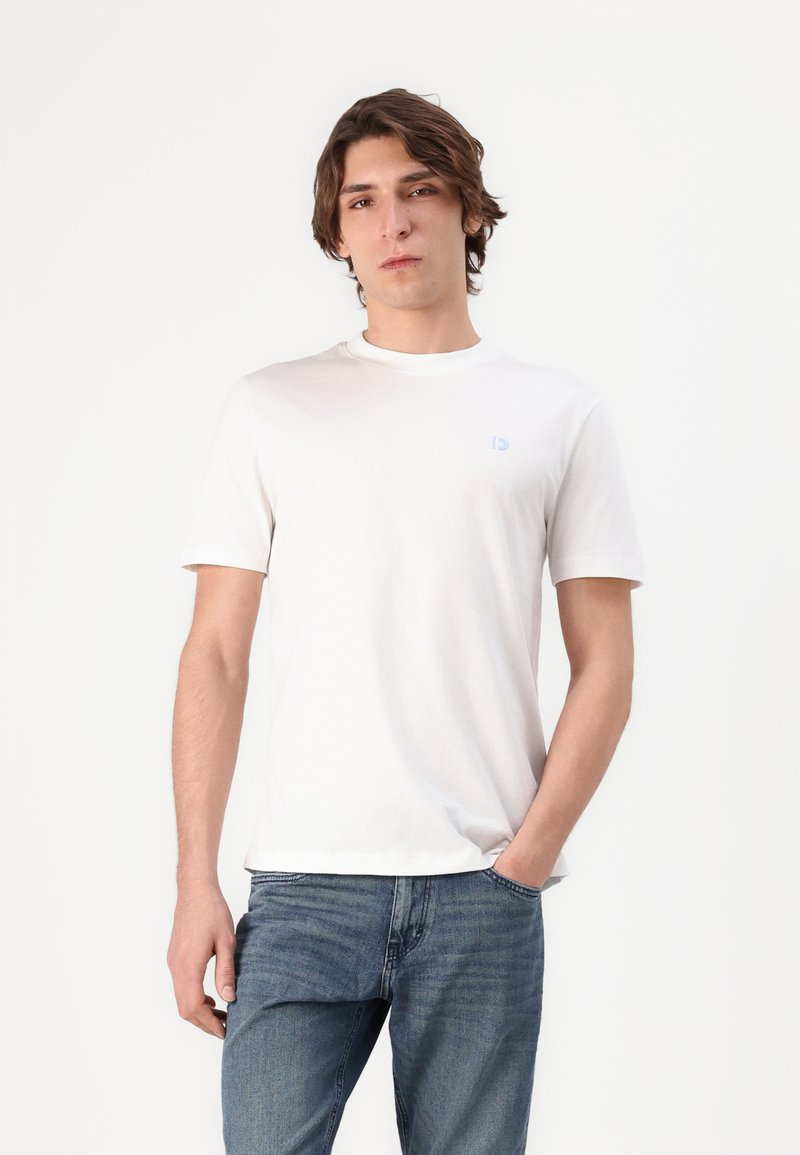 TOM TAILOR DENIM T-shirt con stampa - white/bianco