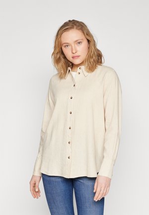 JDY JDYSAY LOOSE SHIRT - Button-down blouse - braun