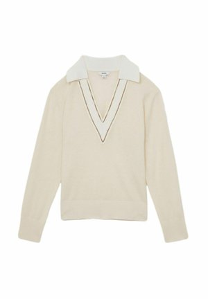 Reiss REGULAR FIT - NINA COLLARED CRICKET - Polo krekls - ivory