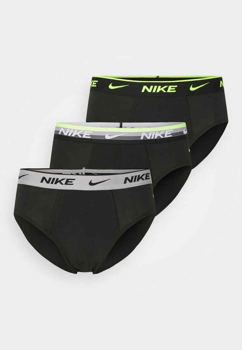 Nike Underwear BRIEF 3 PACK - Cuecas - black