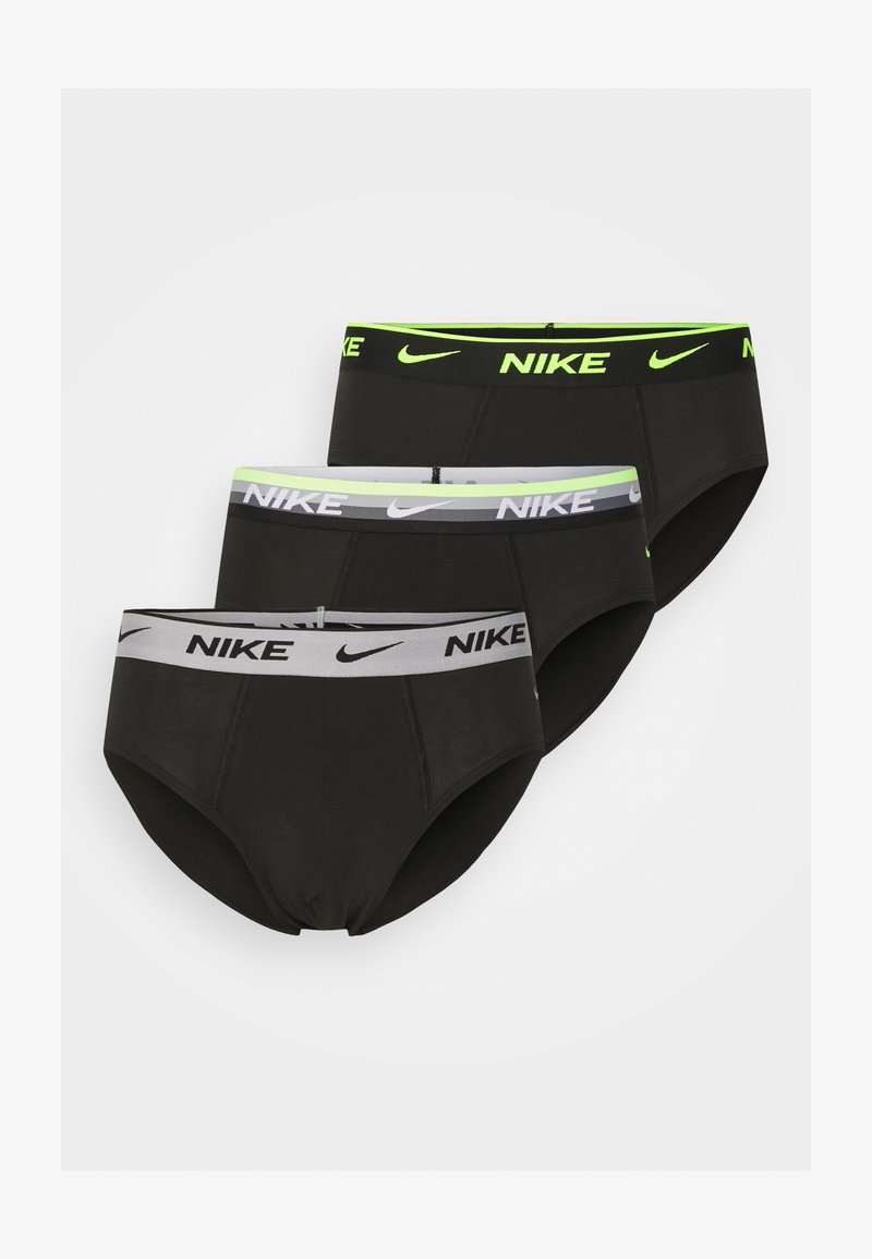 Nike Underwear BRIEF 3 PACK - Cuecas - black