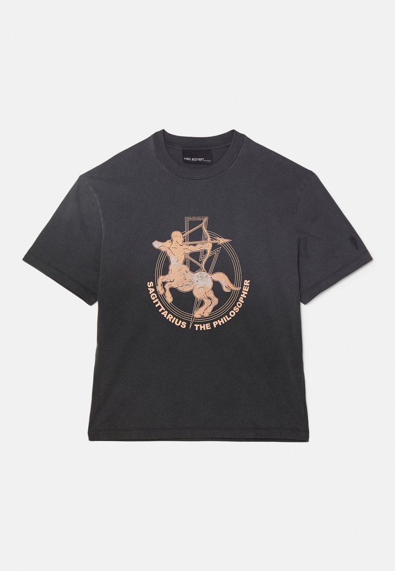 Neil Barrett T-shirt print zwart