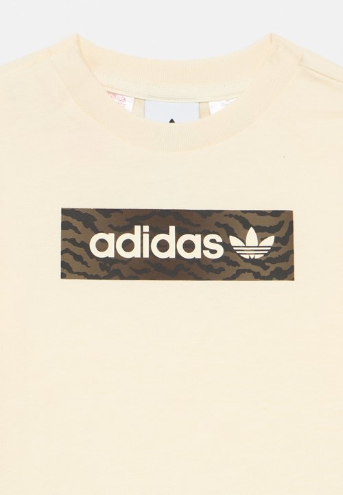 adidas INFANT UNISEX SET - Shorts - cream white/night brown — photo 4