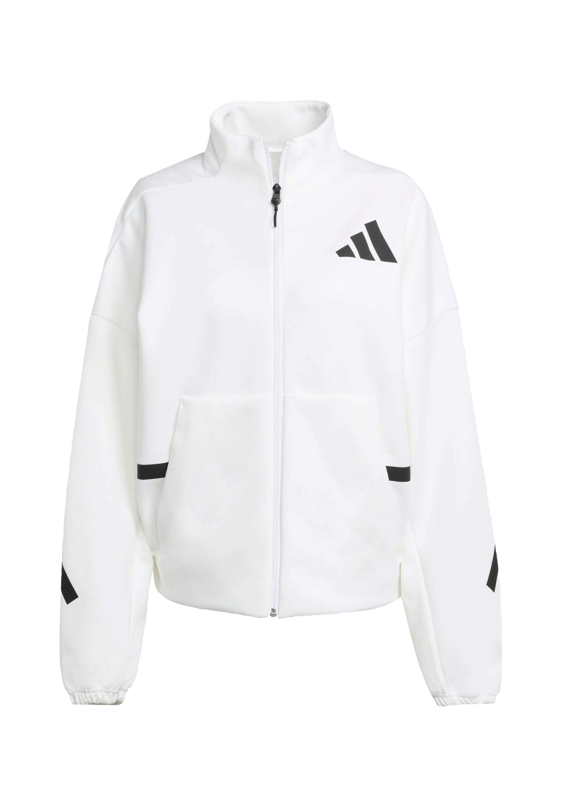 adidas ホワイト ジップアップジャケット adidas Sportswear M Z N E FZ - Training jacket - white - Zalando.co.uk