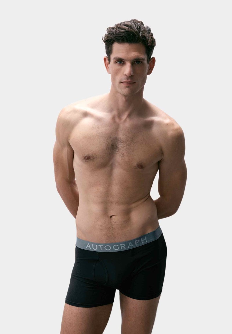 Autograph 5 PACK - Boxer aderenti - black
