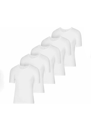 MIT 1/2 ARM 5 STÜCK - Unterhemd/-shirt - weiß