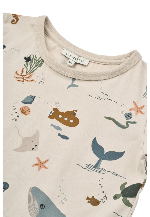 APIA SHORTSLEEVE UNISEX - Print T-shirt - sandy