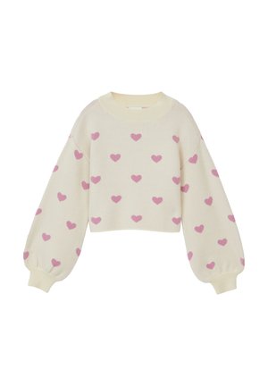 Strickpullover - helles beige