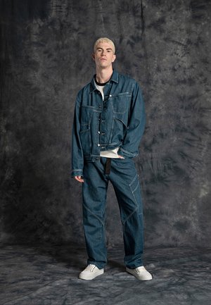 LOOSE FIT UNISEX - Relaxed fit jeans - dark blue
