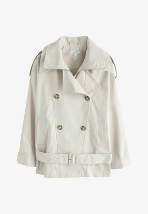 Next, REGULAR FIT - LOW BELTED TRENCH COAT - Trenchcoat - sand