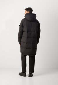Scotch & Soda LONG PUFFER - Zimski plašč - meteorite