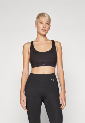 TRAIN MID IMPACT BRA - Sports-BH'er med medium støtte - black