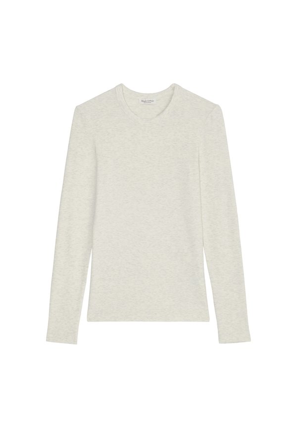 ROUND NECK - Long sleeved top - light granite melange4