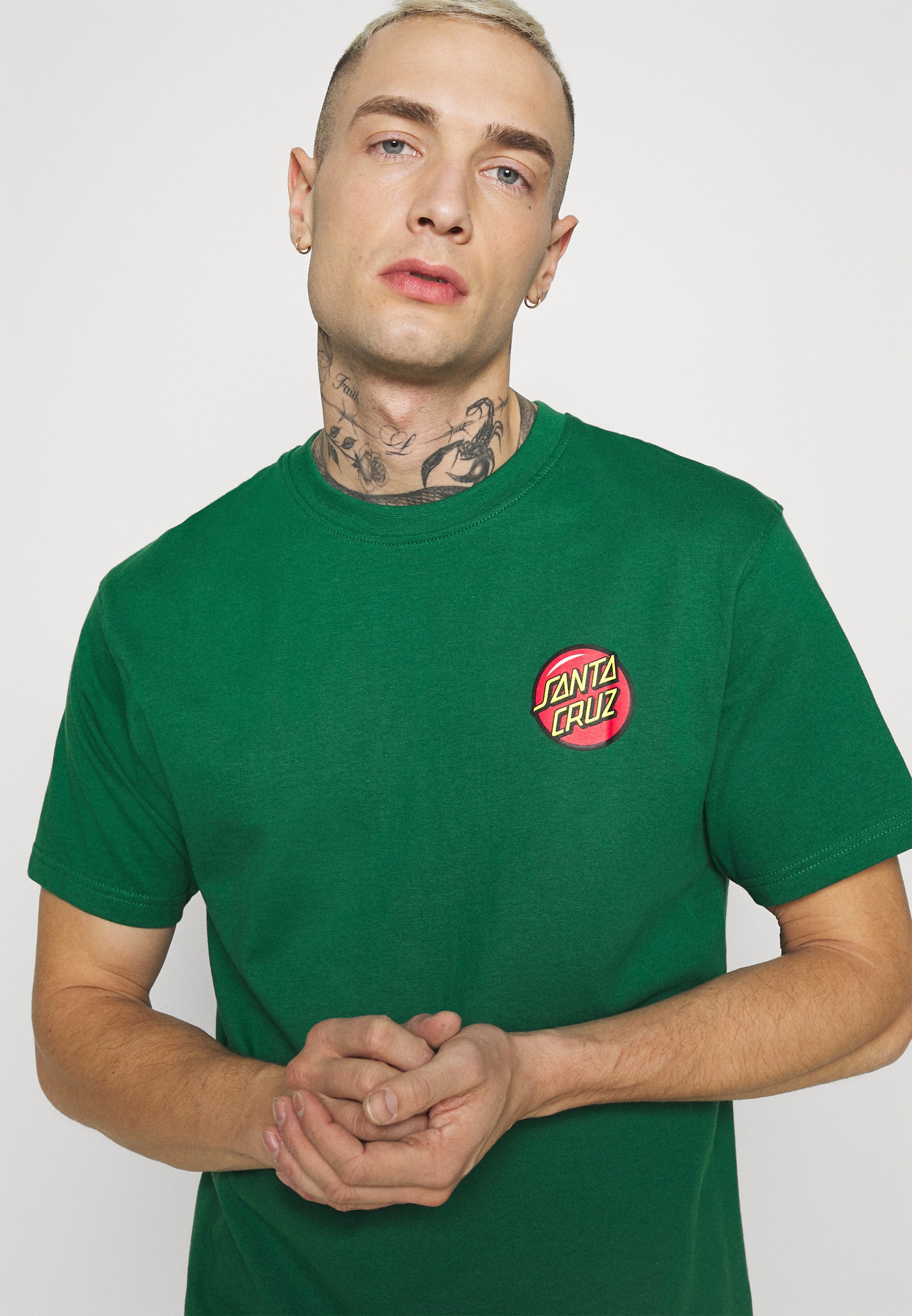 hunter green mens polo