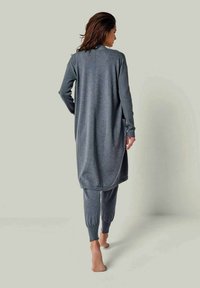 YOU LOOK PERFECT MERINO WOOL LOUNGEWEAR SET 3 PIECES - Nachtwäsche Set - anthrazit
