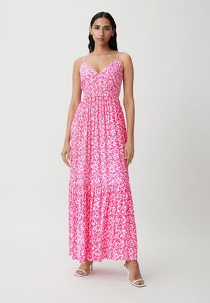 comma LEICHTES STUFEN AUS  - Maxikleid - weiß