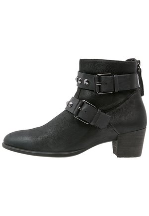 Bottines de cowboy / motard - black