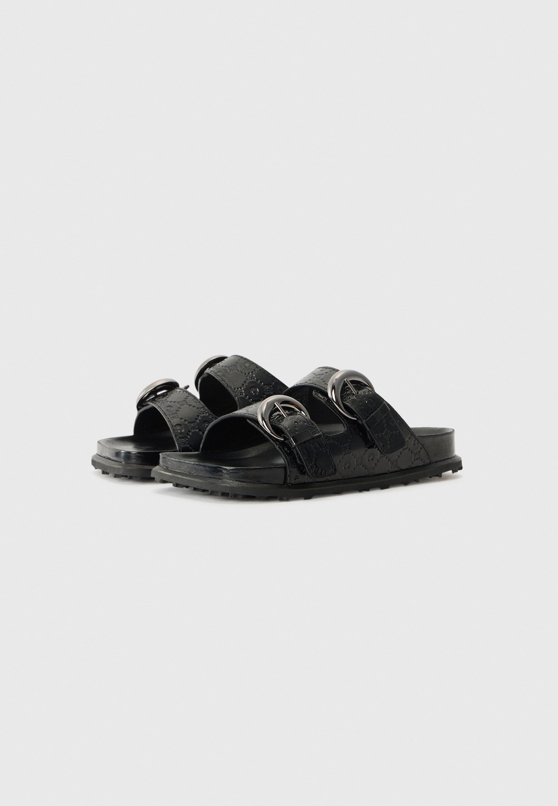 MARINE SERRE LIZARD - Slippers - anthracite - Zalando.co.uk