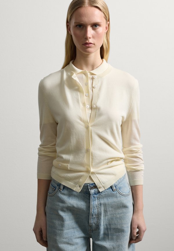 SOLID WITH POCKETS - Strickjacke