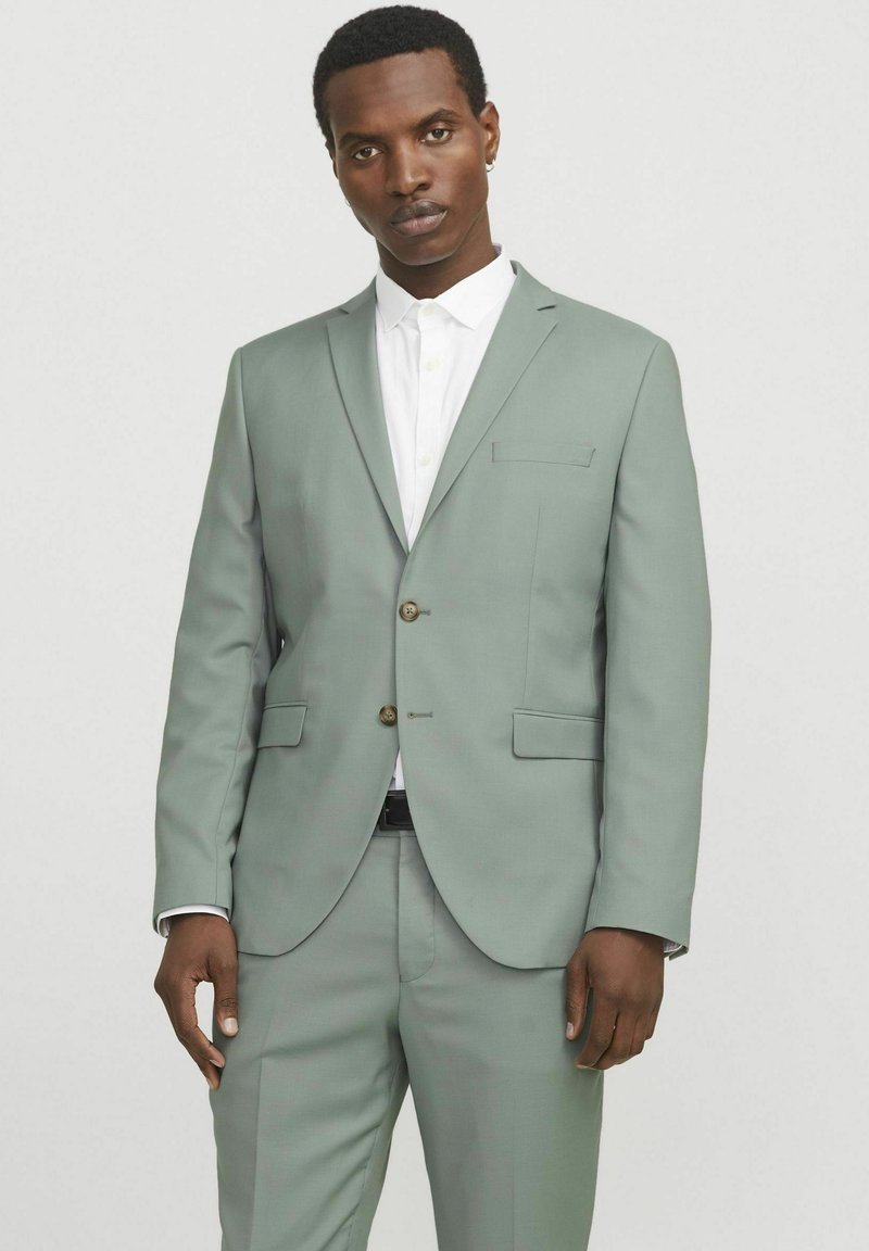 Jack & Jones PREMIUM - JPRSOLARIS NOOS - Suit jacket - iceberg green, Enlarge