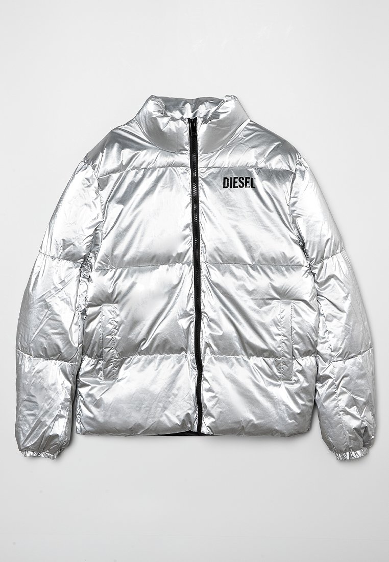 Diesel Winterjas zilverkleurig Diesel Winterjas zilverkleurig