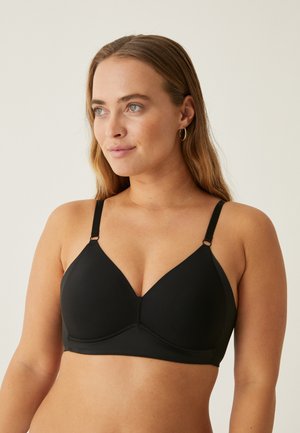 Naturana SOFT-BH MIT SIDE SMOOTHER EFFEKT - T-shirt bra - schwarz