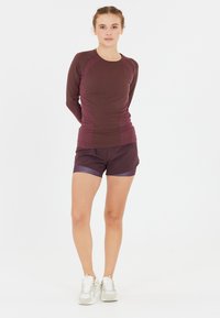 Endurance LANGARM HALEN - Longsleeve - fudge