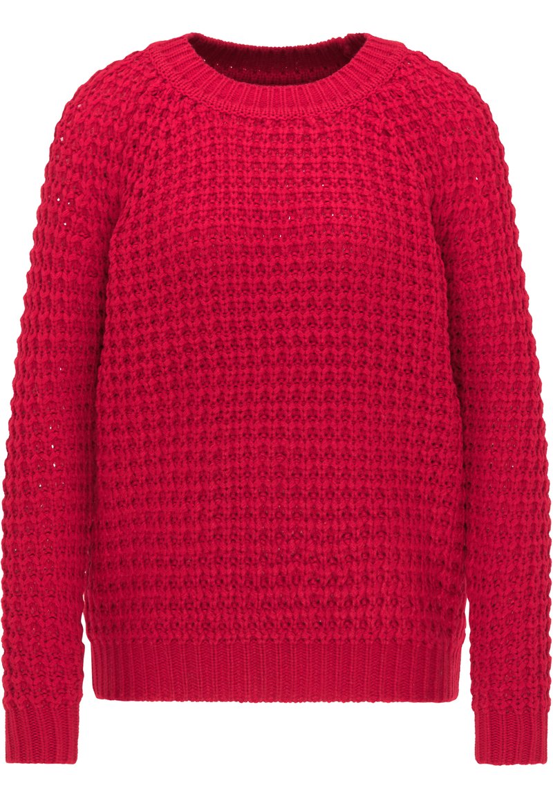 Damen Strickjacken | myMo Strickpullover rot - US36144 Damen Strickjacken | myMo Strickpullover rot - US36144