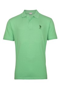 SHORTSLEEVE AXEL - Bluză polo - hellgrün