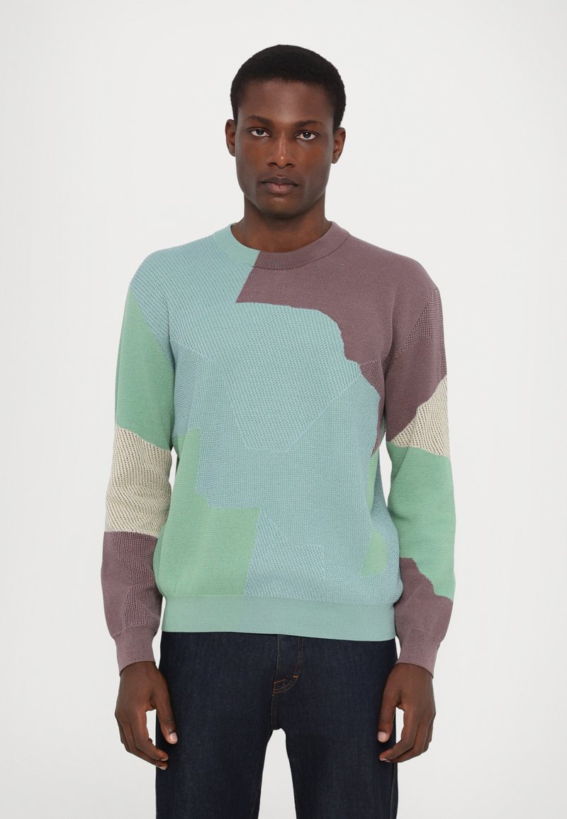 Paul Smith - SWEATER CREW NECK - Jersey de punto - green, Ampliar