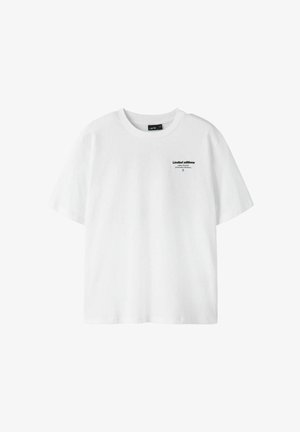 LMTD, T-SHIRT LOOSE FIT UNISEX - T-Shirt print - bright white