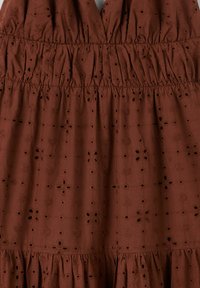 BZB LONGUE BRODERIE ANGLAISE - Robe longue - marron