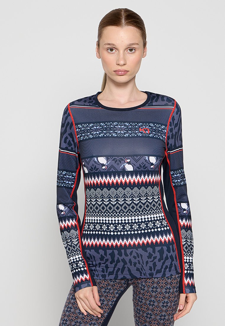 Kari Traa Hemd blauw Kari Traa Hemd blauw