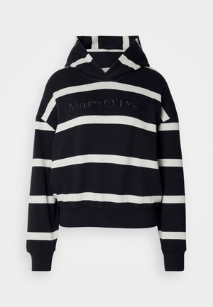 Marc O'Polo MARC O’POLO ‘GISELE CAMPAIGN STYLE’ SWEATER - Sweatshirt - black/white