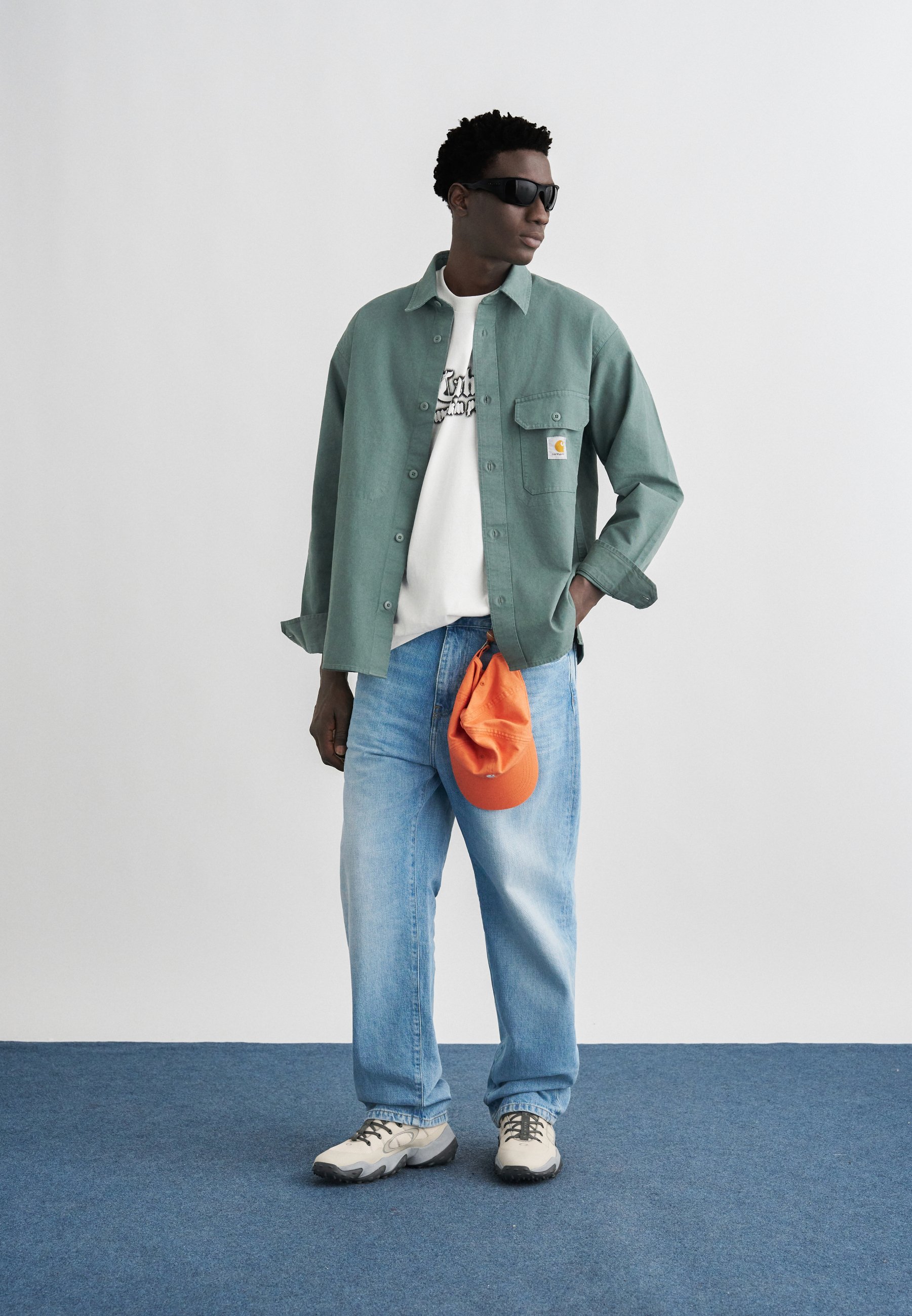 Carhartt WIP RENO SHIRT - Summer jacket - green - Zalando.ie