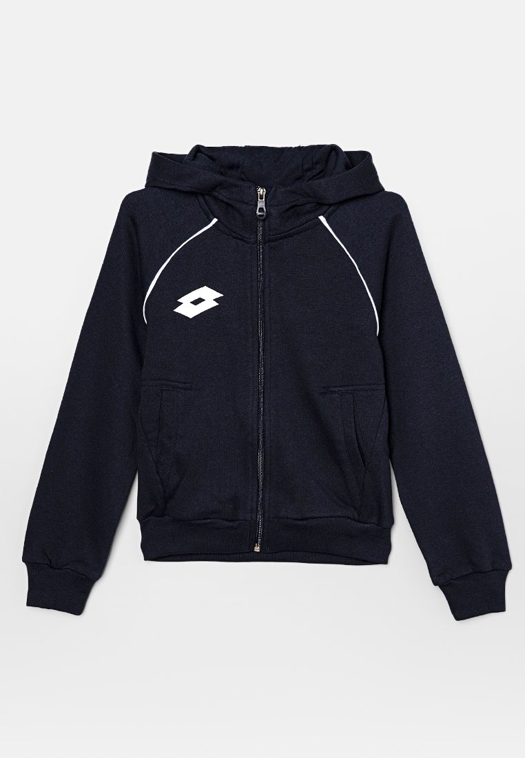 Lotto Sweater met rits donkerblauw