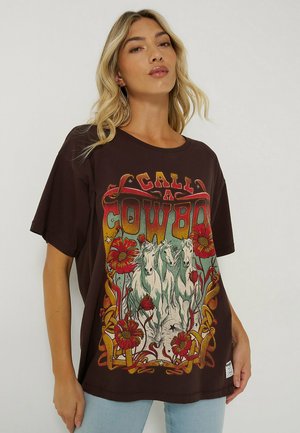TEE - T-shirt med print - mole