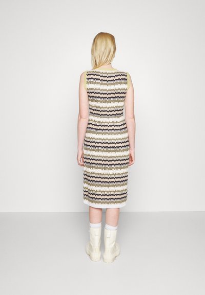 Missoni DRESS - Koktélruha / Partiruha - black/white/gold-coloured