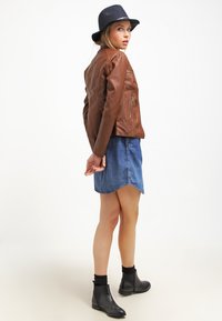 Even&Odd Kunstlederjacke - cognac