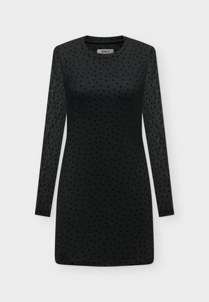 ONLY, ONLNOVA SHORT  - Коктейлна рокля/Парти рокля - black/black dots