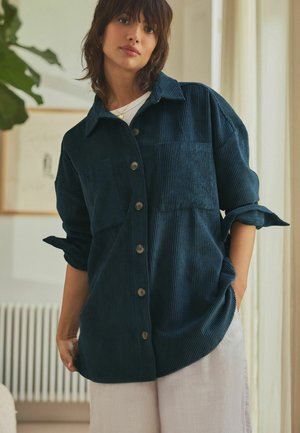 Next Button-down blouse - navy blue
